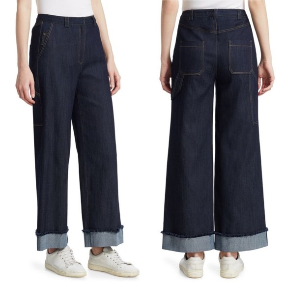 Cinq a Sept Wide Leg Jeans - Picture 2 of 10